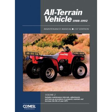 All-Terrain Vehicles (88-92) Maintenance Manual Clymer