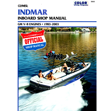 Indmar GM V-8 Inboards (83-03) Shop Manual Clymer 