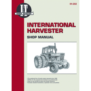 Harvester 544-884, Hydro 70-186, 1466-1586 Repair Manual Clymer