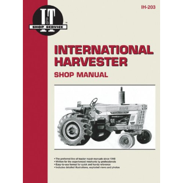 Harvester 766-1066, 454-674, 786-1086 Repair Manual Clymer