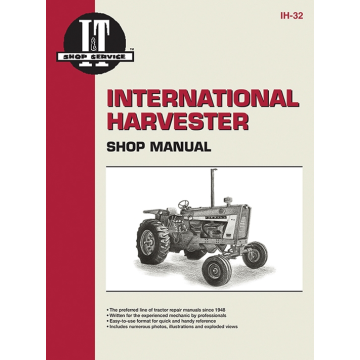 Harvester 706-21206, 756-21456 Repair Manual Clymer