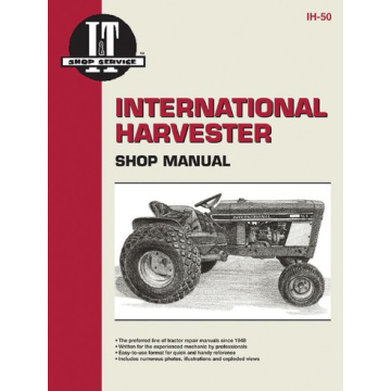 Harvester Cub, Lo-Boy Repair Manual Clymer