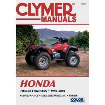 Honda TRX450 Foreman (98-04) Repair Manual Clymer