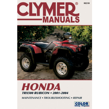 Honda TRX500 Rubicon (01-04) Repair Manual Clymer Reparaturanleitung