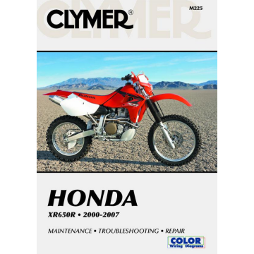 Honda XR650R (00-07) Repair Manual Clymer 