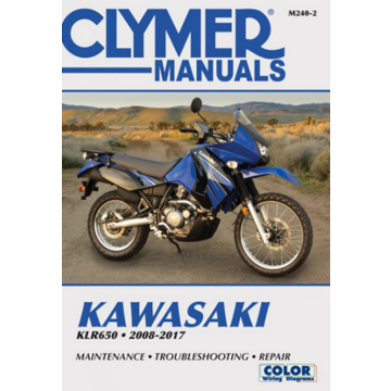 Kawasaki KLR650 (08-12) Repair Manual Clymer Reparaturanleitung