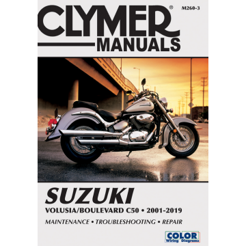 Suzuki Volusia Boulevard C50 (01-11) Repair Manual Clymer Reparaturanleitung