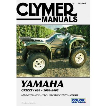Yamaha Grizzly 660 (02-08) Clymer Repair Manual Reparaturanleitung