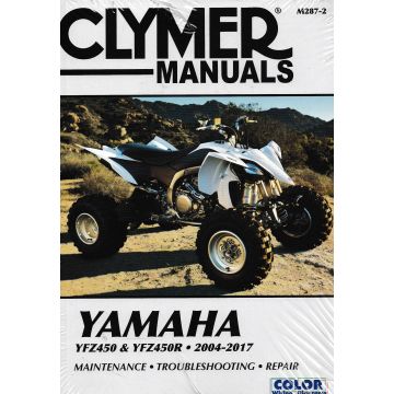 Yamaha YFZ450 YFZ450R (04-17) Repair Manual Clymer