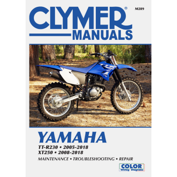 Yamaha XT250 (08-18) Repair Manual Clymer Reparaturanleitung
