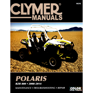 Polaris RZR 800 (2008-2014) Repair Manual Clymer Reparaturanleitung