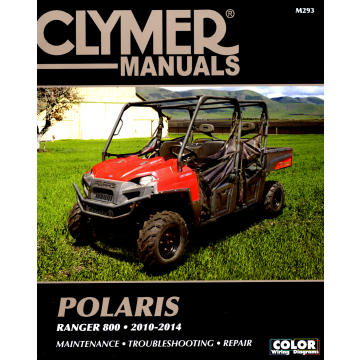 Polaris Ranger 800 (2010-2014) Repair Manual Clymer Reparaturanleitung