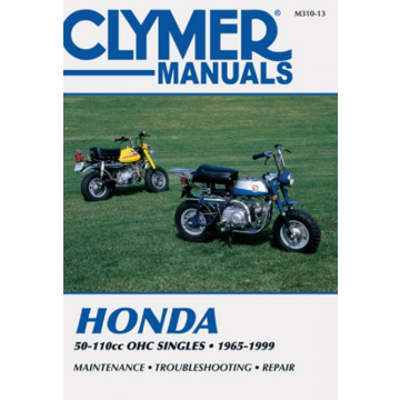 Honda 50-110cc OHC Singles (65-99) Repair Manual Clymer 