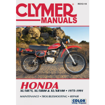 Honda XL 75 XR75 XL 80 XR80 XL100 XR100 (75-91) Repair Manual Clymer  Reparaturanleitung