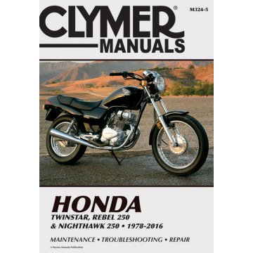 Honda Twinstar Rebel & Nighthawk 250 (78-03) Repair Manual Clymer Reparaturanleitung
