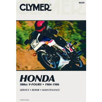 Honda 500cc V-Fours (84-86) Repair Manual ClymerReparaturanleitung