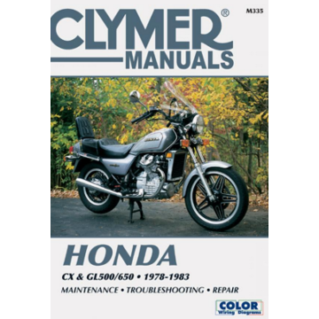 Honda CX & GL500/650 Twins (1978-1983) Repair Manual Clymer Reparaturanleitung