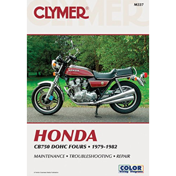 Honda CB750 DOHC Fours (79-82) Repair Manual Clymer Reparaturanleitung
