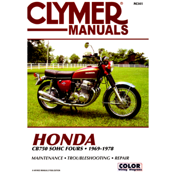 Honda CB750 SOHC Fours (1969-1978) Repair Manual Clymer Reparaturanleitung