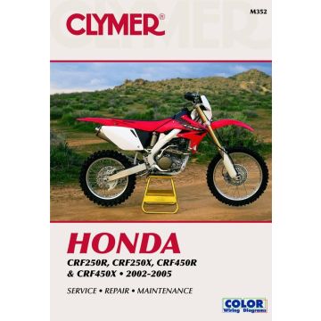 Honda CRF250R / CRF250X / CF450R (02-05) Clymer Repair Manual