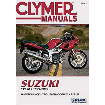 Suzuki SV650 (99-02) Repair Manual Clymer Reparaturanleitung