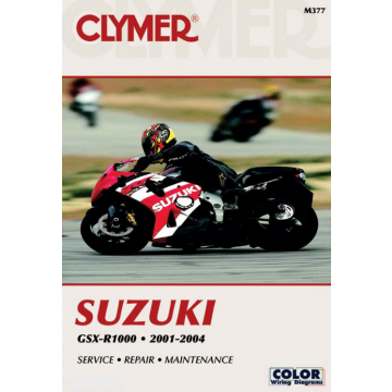 Suzuki GSX R1000 (01-04) Repair Manual Clymer 