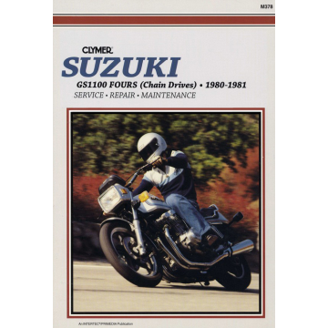 Suzuki GS & GSX1100 (80-81) Repair Manual Clymer Reparaturanleitung