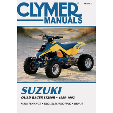 Suzuki Quad Racer LT250R (85-92) Repair Manual Clymer Reparaturanleitung