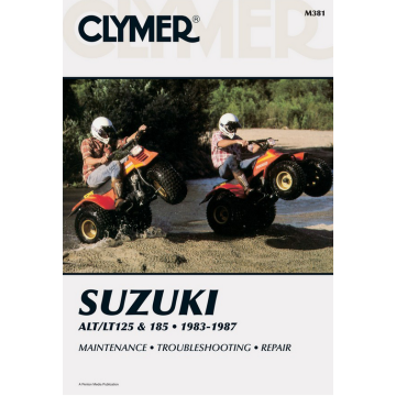 Suzuki ALT LT125 and 185 (83-87) Repair Manual Clymer Reparaturanleitung