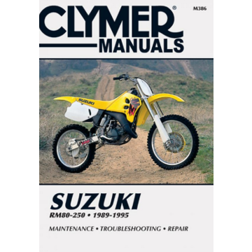 Suzuki RM80 RM125 RM250 RMX250 (89-95) Repair Manual Clymer Reparaturanleitung
