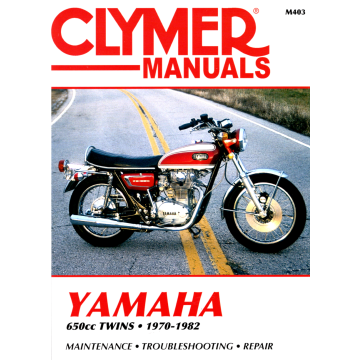 Yamaha 650cc Twins, (70-82) - Repair Manual