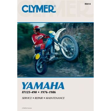 Yamaha IT 125-490 (76-86) Repair Manual Clymer