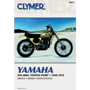 Yamaha 250-400 Piston-Port (68-76) Repair Manual Clymer Reparaturanleitung