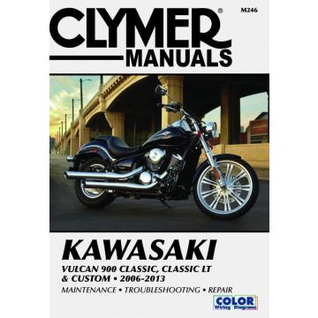 Kawasaki Vulcan 900 Classic, Classic LT, Custom (06-13) Reparaturanleitung