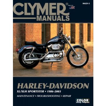 Harley-Davidson XL XLH Sportster (1986-2003) Repair Manual Clymer Reparaturanleitung