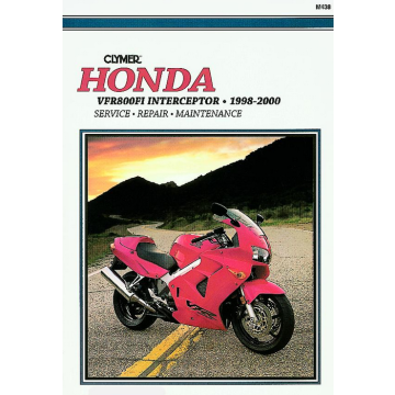 Honda VFR800FI Interceptor (98-00) Repair Manual Clymer Reparaturanleitung
