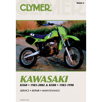 Kawasaki KX60 KX80 (83-02) Repair Manual Clymer Reparaturanleitung