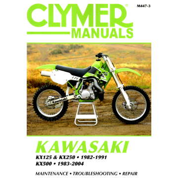 Kawasaki KX125, KX250, KX500 (83-04) - Repair Manual