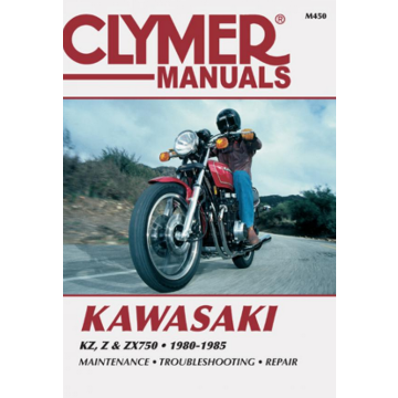 Kawasaki KZ Z & ZX750 (1980-1985) Repair Manual Clymer Reparaturanleitung