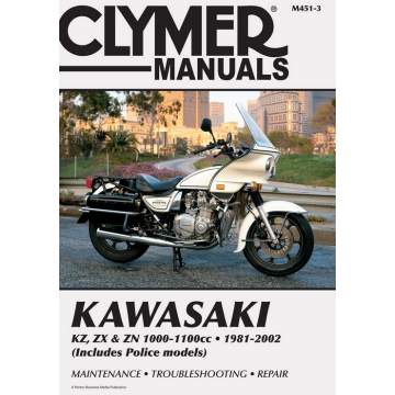Kawasaki KZ ZX ZN 1000 & 1100ccm (81-02) Repair Manual Clymer Reparaturanleitung