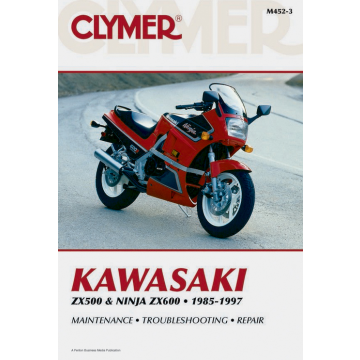 Kawasaki ZX500 & Ninja ZX600 (85-97) Repair Manual Clymer Reparaturanleitung