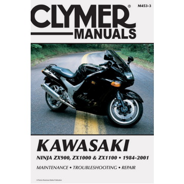 Kawasaki Ninja ZX900-1100 (84-01) Repair Manual Clymer Reparaturanleitung