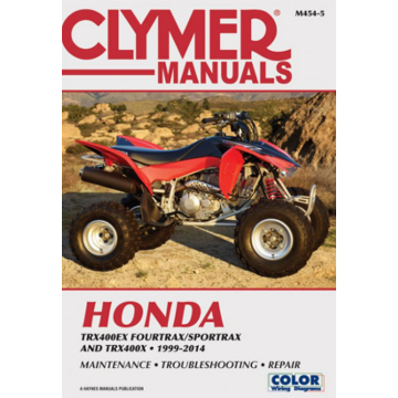 Honda TRX400EX TRX400X (1999-2013) Repair Maual Clymer Reparaturanleitung