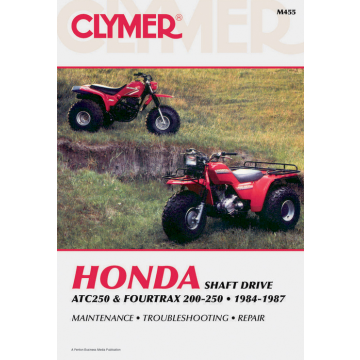 Honda ATC250 & Fourtrax 200-250 (1984-1987) Repair Manual Clymer Reparaturanleitung