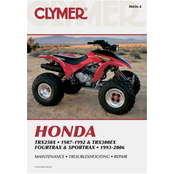 Honda TRX250X (87-92) TRX300EX (1993-2006) Repair Manual Clymer Reparaturanleitung