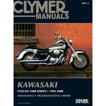 Kawasaki Vulcan 1500 Series (96-08) Repair Manual Clymer Reparaturanleitung