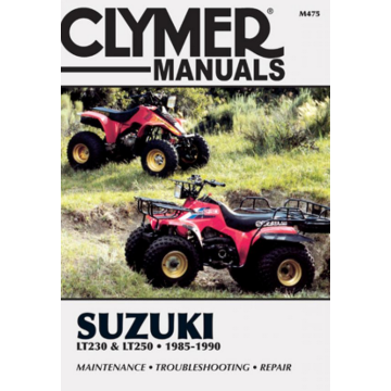 Suzuki LT230 and LT250 (85-90) Repair Manual Clymer Reparaturanleitung