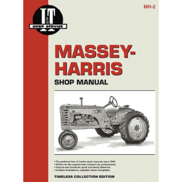 Massey Harris 20 22 30 44 55 81 82 102 201 202 203 Junior Senior Pony Repair Manual Clymer