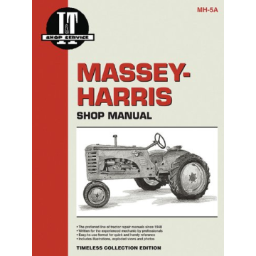 Massey Harris 21, 23, 33, 44,55 , 555 Mustang, Colt Repair Manual Clymer
