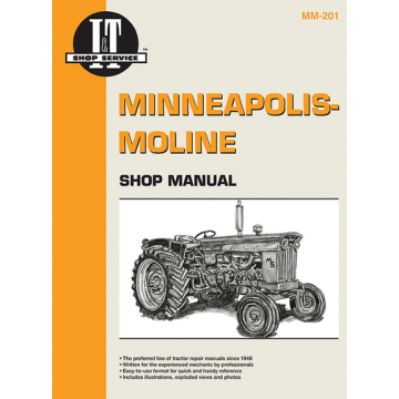 Minneaplois Moline B.F. Avery A / R and V Repair Manual Clymer